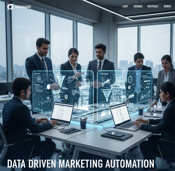 Marketing automation services in India helping businesses automate lead nurturing and CRM workflows